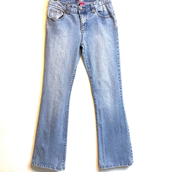 SO Stretch Embellished Jeans Turquoise Stitching - Picture 3 of 16